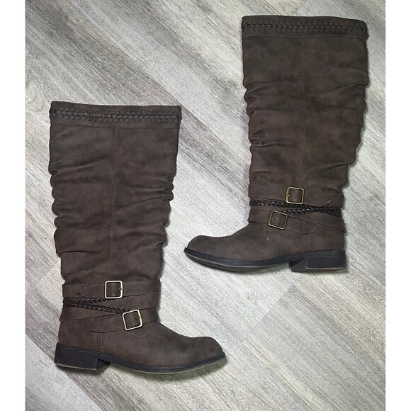 Just fab, beautiful brown 7W women’s boots - Picture 1 of 6